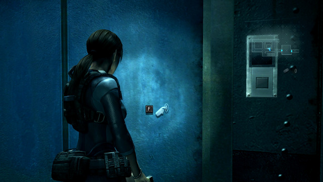 Turn left and the first crossroads - Into the Depths - part I - Episode 1 - Resident Evil: Revelations - Game Guide and Walkthrough