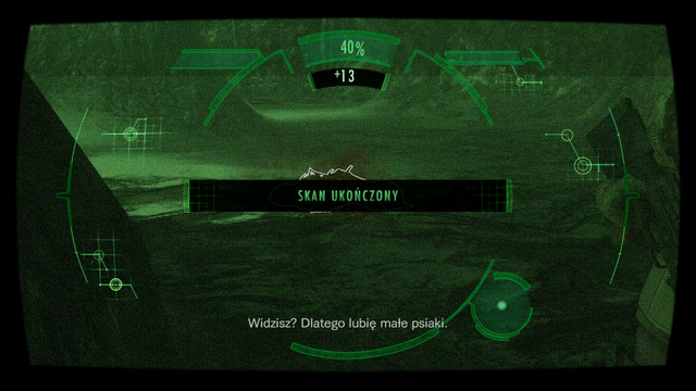 Wolves bodies disappear right after death, so scan enemies when they are still alive or just after killing them - Double Mystery - part I - Episode 2 - Resident Evil: Revelations - Game Guide and Walkthrough