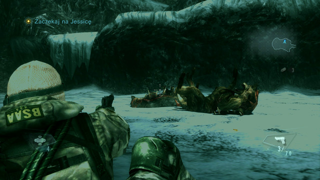 A rather difficult fight begins there, when you will have to eliminate all running wolves while lying on the ground - Double Mystery - part I - Episode 2 - Resident Evil: Revelations - Game Guide and Walkthrough