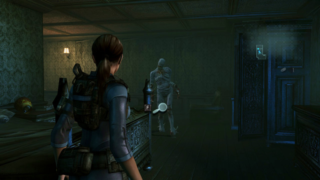 As you make it, youll be attacked by zombie - Double Mystery - part II - Episode 2 - Resident Evil: Revelations - Game Guide and Walkthrough