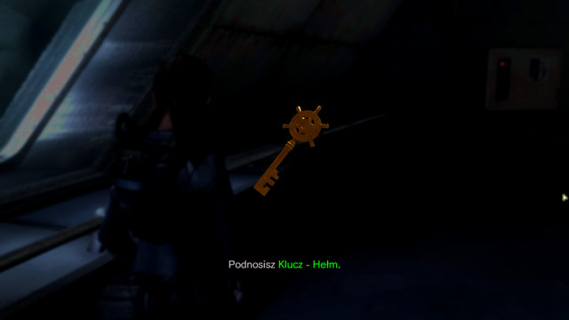 You can find there many useful things (like weapon parts) and helmet key thanks to which you can open door in the previous corridor - Ghosts of Veltro - part II - Episode 3 - Resident Evil: Revelations - Game Guide and Walkthrough