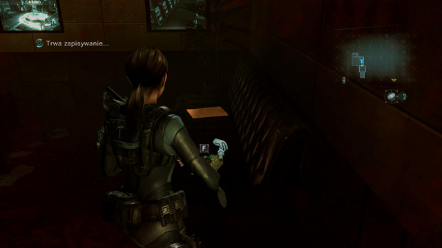 Behind them, you find ammo, chest with weapons and entrance to the shaft - A Nightmare Revisited - Episode 4 - Resident Evil: Revelations - Game Guide and Walkthrough