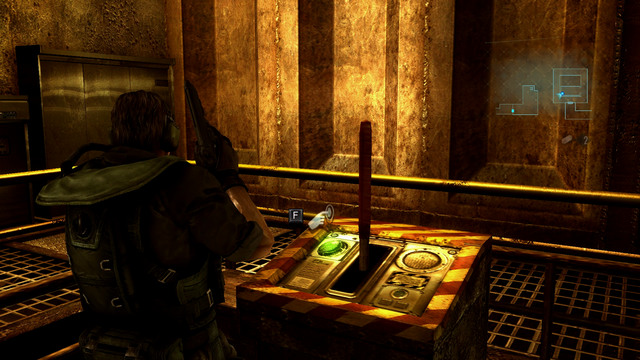 Kill all enemies and you get to the elevator - Cat and Mouse - part I - Episode 6 - Resident Evil: Revelations - Game Guide and Walkthrough