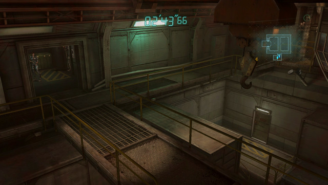 When you get through it, the time starts counting and you will have to get through the waves of enemies - The Regia Solis - part II - Episode 7 - Resident Evil: Revelations - Game Guide and Walkthrough