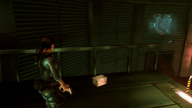 When Chris takes care of supercomputer, search the area carefully and pick up all necessary items - No Exit - part II - Episode 9 - Resident Evil: Revelations - Game Guide and Walkthrough