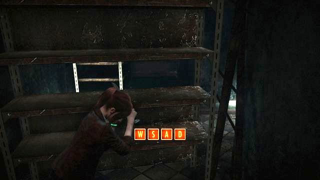 While moving the obstacle, you will be attacked by your first opponent. - Escape the facility | Penal Colony - Claire - Penal Colony - Claire - Resident Evil: Revelations 2 Game Guide