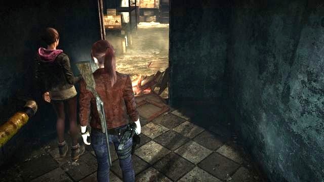 In many crates and barrels, you can find valuable items, such as ammo. - Escape the facility - cont. | Penal Colony - Claire - Penal Colony - Claire - Resident Evil: Revelations 2 Game Guide