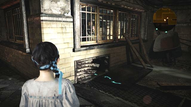In the next room, climb down (to the left) where you shoot an opponent, from behind the corner - Cross the building | Penal Colony - Barry - Penal Colony - Barry - Resident Evil: Revelations 2 Game Guide