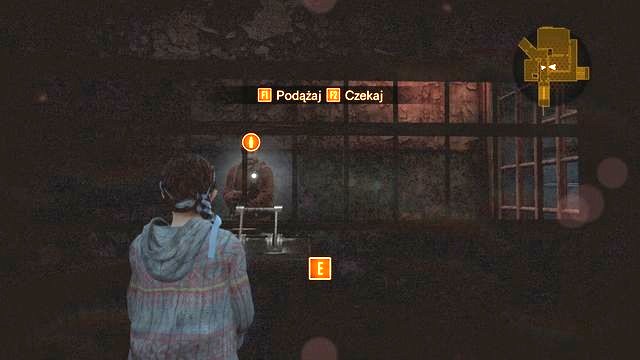 Natalie opens doors for Barry, and joins him across the small hole to the left of the grate. - Go to the tower - cont. | Contemplation - Barry - Contemplation - Barry - Resident Evil: Revelations 2 Game Guide