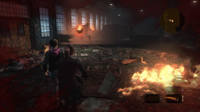 Fattys fire shot is his strongest attack. - Combat - The basics - Resident Evil: Revelations 2 Game Guide