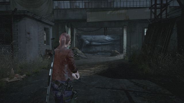 After stepping through another gate, you will enter the territory of the Factory. - Go to the Factory | Judgement - Claire - Judgement - Claire - Resident Evil: Revelations 2 Game Guide