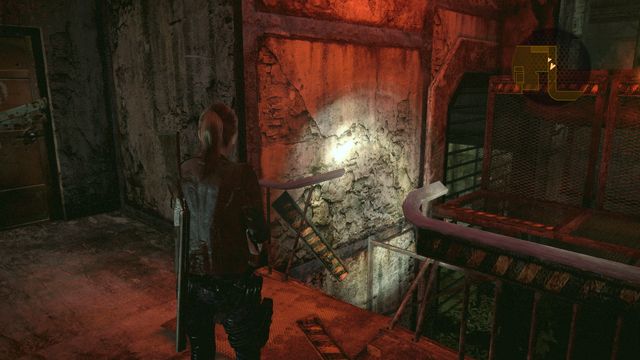 You can turn right before this door. - Get through the sewers | Judgement - Claire - Judgement - Claire - Resident Evil: Revelations 2 Game Guide