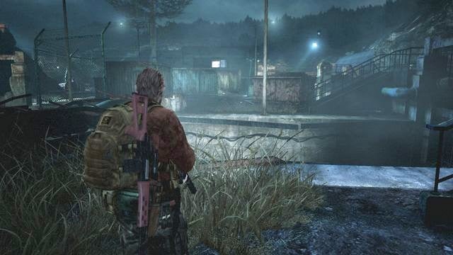 The road choice depends on whether the floodgate has been left open or closed in Claires part. - Go to the top of the cliff | Metamorphosis - Barry - Metamorphosis - Barry - Resident Evil: Revelations 2 Game Guide