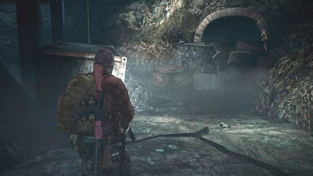 Behind the container you will find two boxes with interesting stuff. - Go to the top of the cliff | Metamorphosis - Barry - Metamorphosis - Barry - Resident Evil: Revelations 2 Game Guide