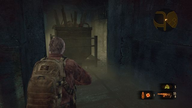 When moving wagon watch out for the enemy residing in the room to which access you unlock. - Follow Alex | Metamorphosis - Barry - Metamorphosis - Barry - Resident Evil: Revelations 2 Game Guide
