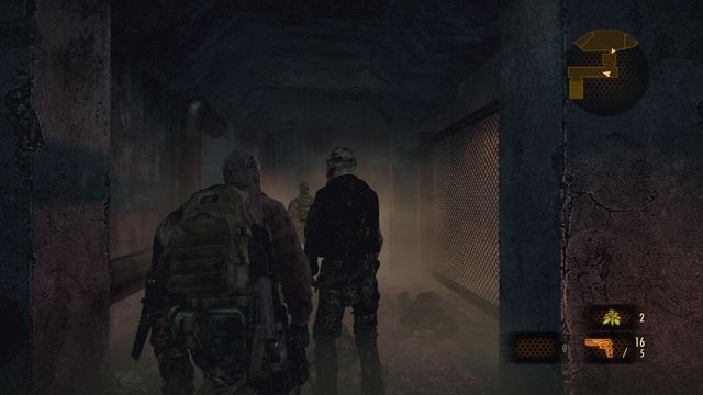 On the road to fan activator watch out for corridors full of undead. - Follow Alex | Metamorphosis - Barry - Metamorphosis - Barry - Resident Evil: Revelations 2 Game Guide