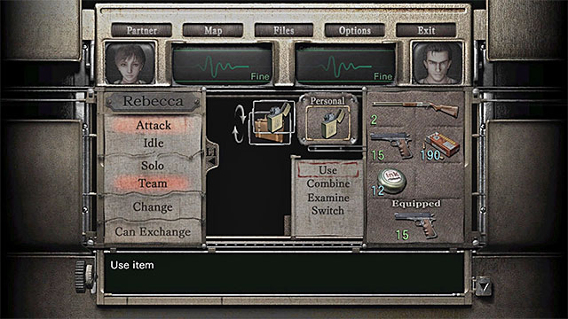 Use the lighter, after you access Billys inventory - Unlocking access to the basement | Umbrella Training Facility Walkthrough - Umbrella Training Facility - Resident Evil Zero HD Game Guide & Walkthrough
