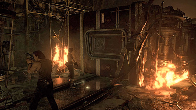 You will find the Hookshot near the train wreck. - Reaching the research facility | Laboratory Walkthrough - Laboratory - Resident Evil Zero HD Game Guide & Walkthrough