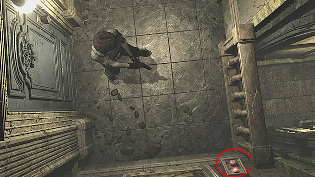 Now you can leave the room and you will find yourself in a corridor (M4,10) - Obtaining the Blue Leech Charm | Laboratory Walkthrough - Laboratory - Resident Evil Zero HD Game Guide & Walkthrough