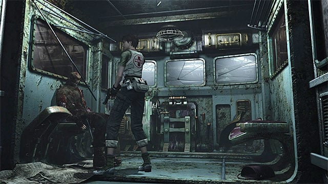 There is a Magnum pistol near the dead soldier. - Activating the cable car | Laboratory Walkthrough - Laboratory - Resident Evil Zero HD Game Guide & Walkthrough