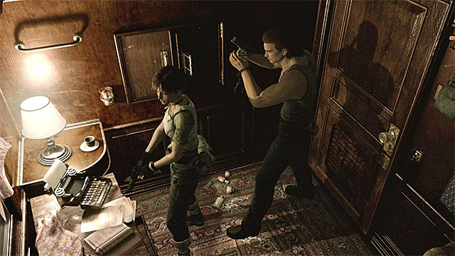 An example place where you can save the game - Saving game | The basics - The basics - Resident Evil Zero HD Game Guide & Walkthrough