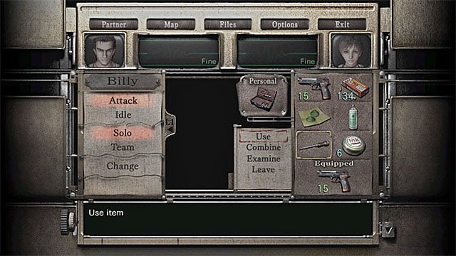 Switch to Rebecca (M1,9) and walk as her towards the service lift - Continuation of the train exploration | Ecliptic Express Train Walkthrough - Ecliptic Express Train - Resident Evil Zero HD Game Guide & Walkthrough