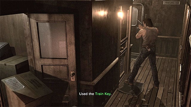 Conductors room is on the left side - The start of the cooperation with Billy | Ecliptic Express Train Walkthrough - Ecliptic Express Train - Resident Evil Zero HD Game Guide & Walkthrough