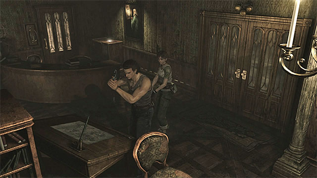 In the room, among others, you find the map of the building - The beginning of exploration | Umbrella Training Facility Walkthrough - Umbrella Training Facility - Resident Evil Zero HD Game Guide & Walkthrough