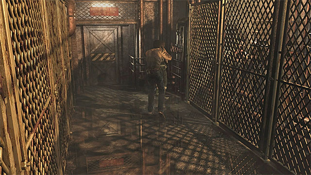 At the end of the corridor, you can see ammunition for Magnum. - Reaching the Queen Leechs lair | Treatment Plant Walkthrough - Treatment Plant - Resident Evil Zero HD Game Guide & Walkthrough