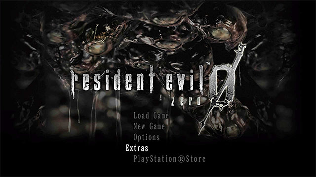 You can begin playing Wesker Mode by choosing the Extras option from the menu - Wesker mode | Extra game modes - Extra game modes - Resident Evil Zero HD Game Guide & Walkthrough