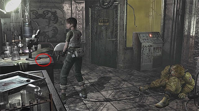 Leech Growth Records - The file is located in a room on level B1, the one where the red tank is - List of files (Fileophile achievement) | Files and achievements - Files and achievements - Resident Evil Zero HD Game Guide & Walkthrough