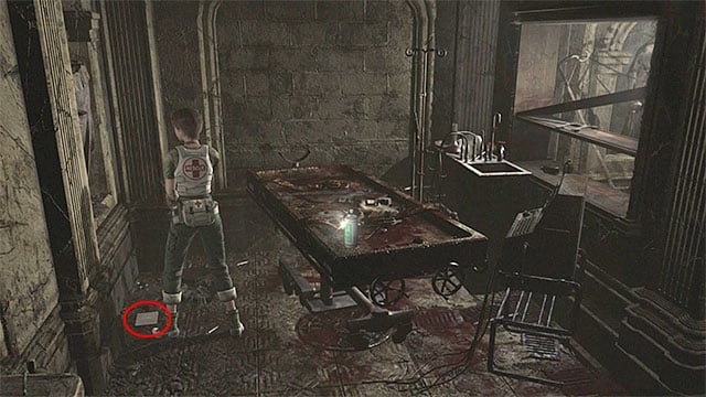 Investigators Report - This file can be found in a room on level B1, the one in which you can find the green tank - List of files (Fileophile achievement) | Files and achievements - Files and achievements - Resident Evil Zero HD Game Guide & Walkthrough