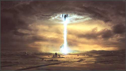 When you win follow your companion up the hill where you will see the harbinger of trouble [1] - Chapter 2 - Walkthrough - Resistance 3 - Game Guide and Walkthrough