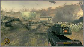 Enter the open space where you need to run because of the air strikes [1] - Chapter 3 - Walkthrough - Resistance 3 - Game Guide and Walkthrough