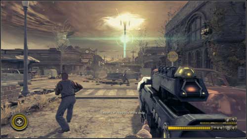 Because of Chimeras' attack [1] the town's evacuation will start - Chapter 4 - Walkthrough - Resistance 3 - Game Guide and Walkthrough