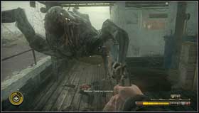 In the fog you'll notice the Kraken's remains [1] where the Leapers live - Chapter 5 - p. 1 - Walkthrough - Resistance 3 - Game Guide and Walkthrough