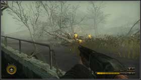 When you pass the remains, Malikov will give you a shotgun [1] - Chapter 5 - p. 1 - Walkthrough - Resistance 3 - Game Guide and Walkthrough