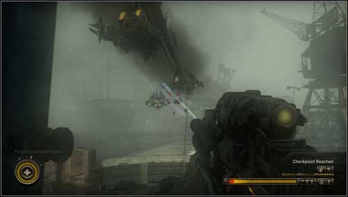 When you free yourself it will be calm for a moment - Chapter 5 - p. 2 - Walkthrough - Resistance 3 - Game Guide and Walkthrough