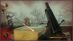 The nearby buildings are the targets of the dropships full with the Longlegs [1] - Chapter 5 - p. 2 - Walkthrough - Resistance 3 - Game Guide and Walkthrough