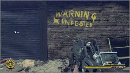 When you land on the balcony move on and jump to the hole in the floor - Chapter 6 - p. 2 - Walkthrough - Resistance 3 - Game Guide and Walkthrough