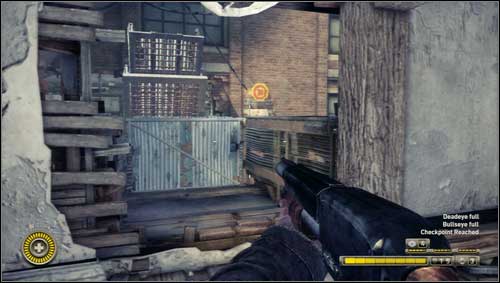 Jump down and jump over the lying table - Chapter 6 - p. 4 - Walkthrough - Resistance 3 - Game Guide and Walkthrough