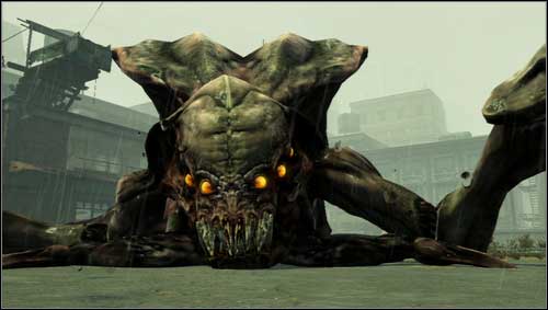 When you do it the beast will die [1] and you'll be able to use the VTOL - Chapter 9 - p. 2 - Walkthrough - Resistance 3 - Game Guide and Walkthrough