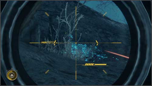 Use the sniper rifle Deadeye to eliminate the enemies or the Marksman rifle - Chapter 10 - p. 1 - Walkthrough - Resistance 3 - Game Guide and Walkthrough