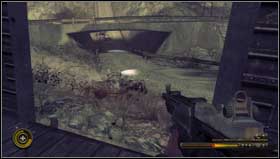 When you get to the first tunnel [1] you'll have some time to replenish your health and ammo - Chapter 13 - Walkthrough - Resistance 3 - Game Guide and Walkthrough