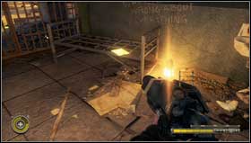 Turn right to the first lit cell [1] - Chapter 15 - p. 1 - Walkthrough - Resistance 3 - Game Guide and Walkthrough