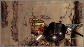 Go back to the main corridor and go towards the door - Chapter 15 - p. 3 - Walkthrough - Resistance 3 - Game Guide and Walkthrough