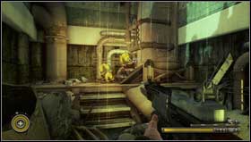 Just behind the door there's the Can You Hear Them note [1] - Chapter 16 - p. 2 - Walkthrough - Resistance 3 - Game Guide and Walkthrough