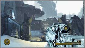 You should eliminate most of the enemies before you enter the protected area [1] - Chapter 17 - p. 1 - Walkthrough - Resistance 3 - Game Guide and Walkthrough