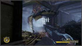 If you take the tunnel you'll meet a big group of the Grims, Leapers and Leeches [1] - Chapter 17 - p. 2 - Walkthrough - Resistance 3 - Game Guide and Walkthrough