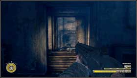 When you enter the building go up and jump down through the hole in the floor - Chapter 18 - p. 1 - Walkthrough - Resistance 3 - Game Guide and Walkthrough